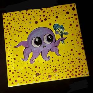 Hand painted home decor